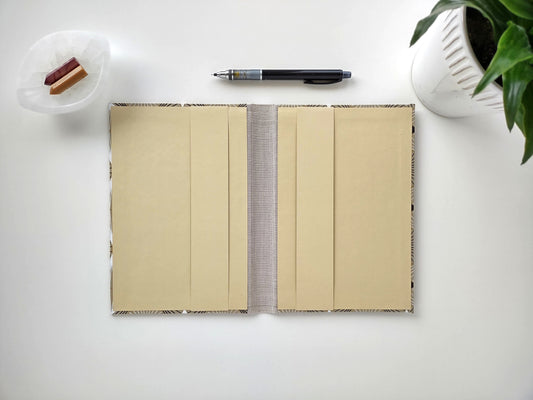 Art Deco Fan Reusable Journal