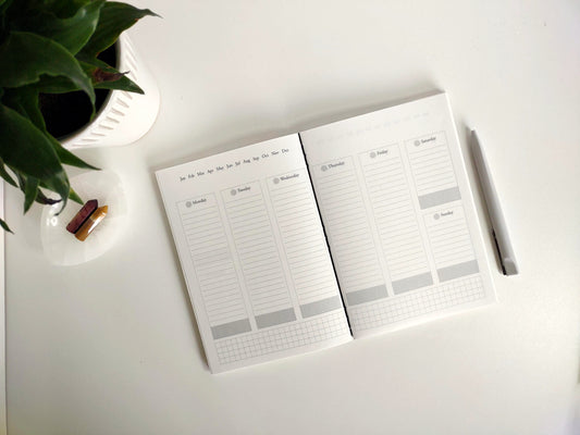Summer Mosaic Undated Weekly Planner