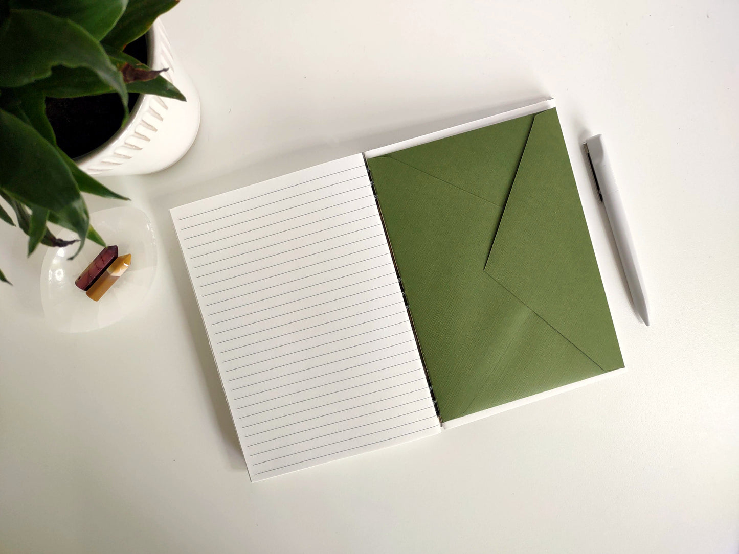 Spring Garden Envelope Book