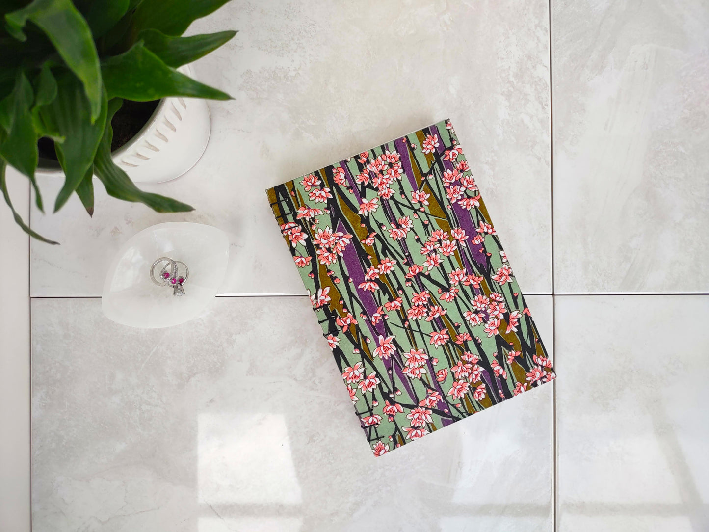 Floral Branch Envelope Book