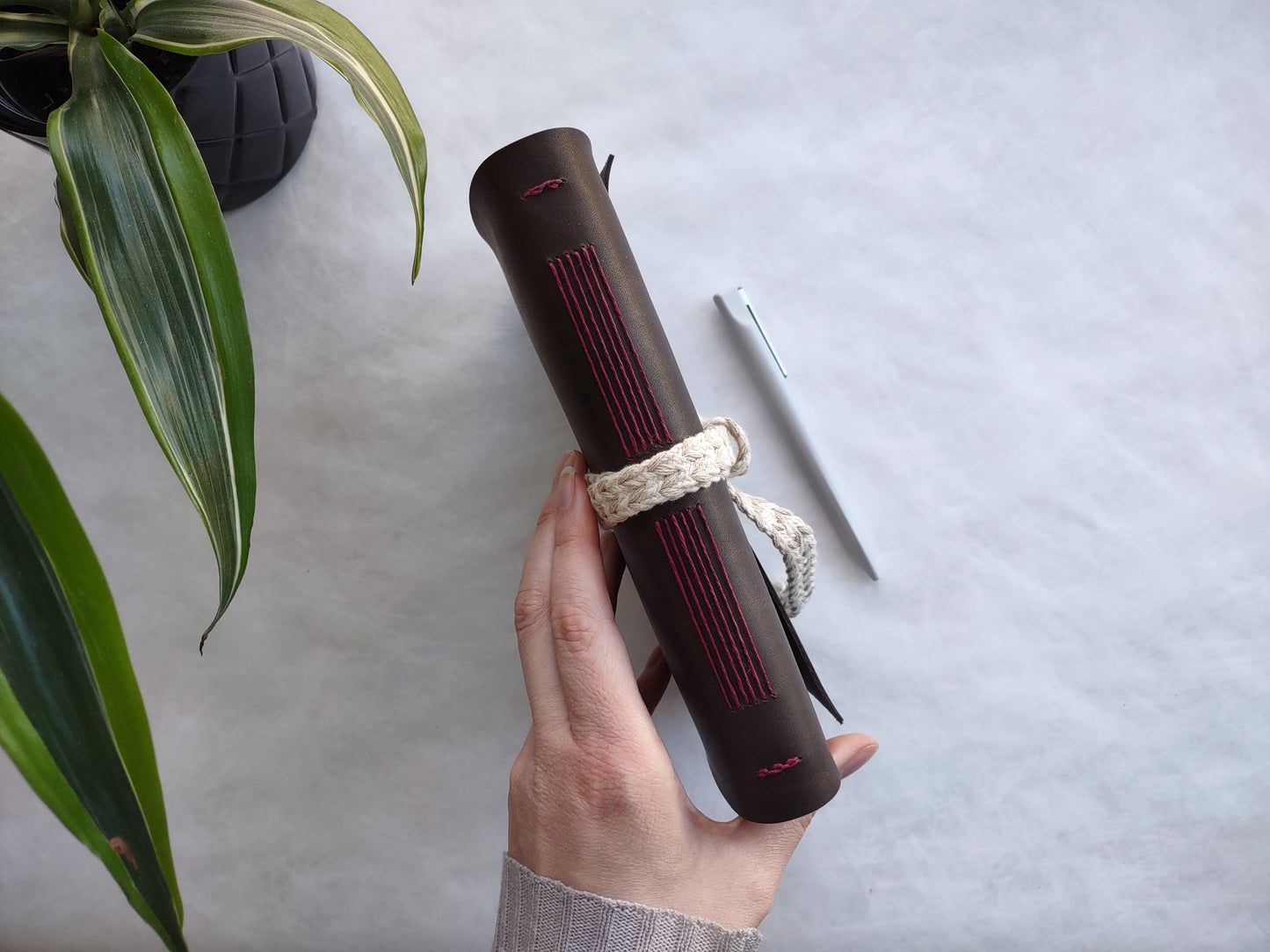 Frontier Brown Leather Notebook