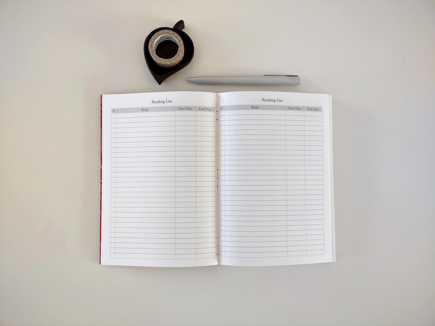 Elegant Grassland Reading Tracker