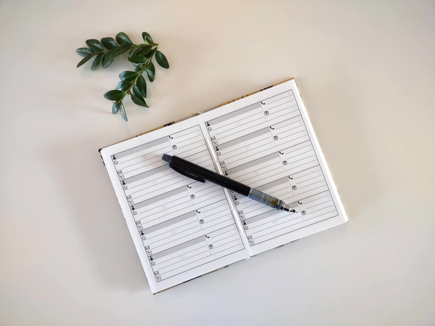 Zen Garden Address Book