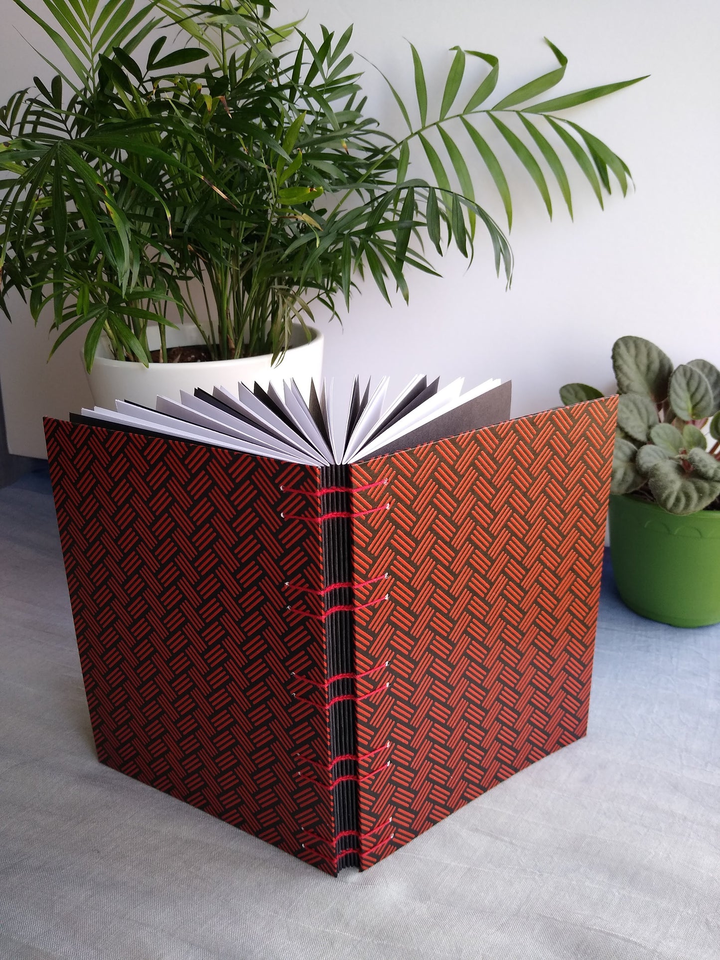 Red Lacquered Yuzen Journal