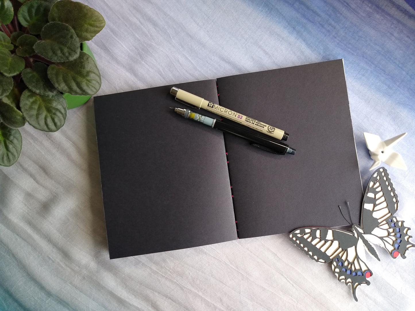 Red Lacquered Yuzen Journal