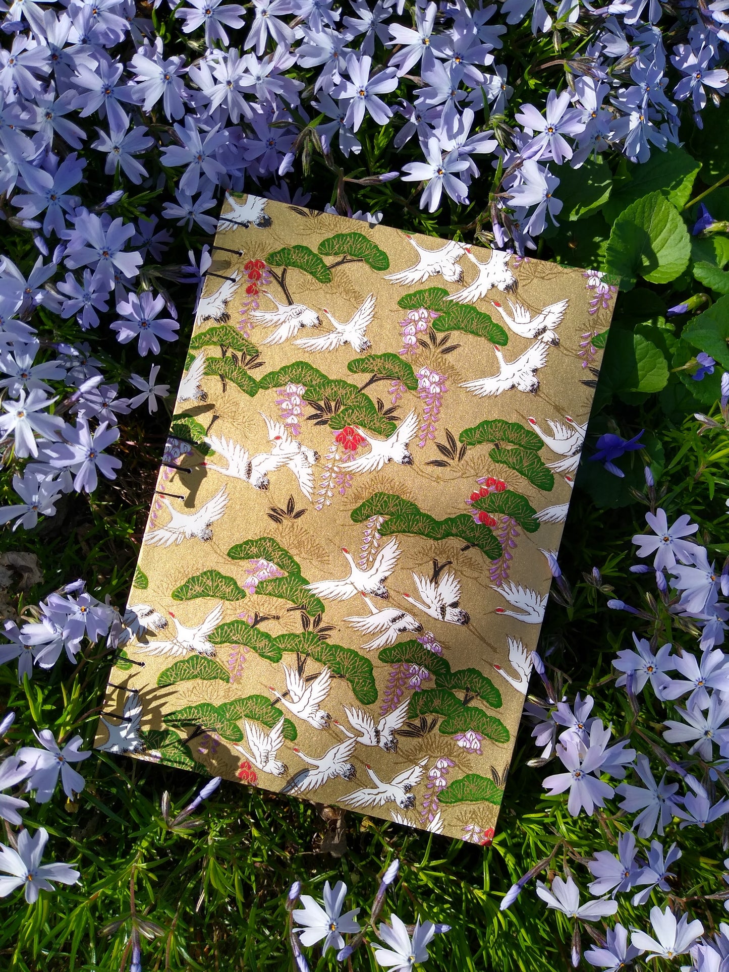 Wisteria and Cranes Sketchbook