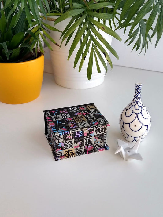 Floral Kanji Box