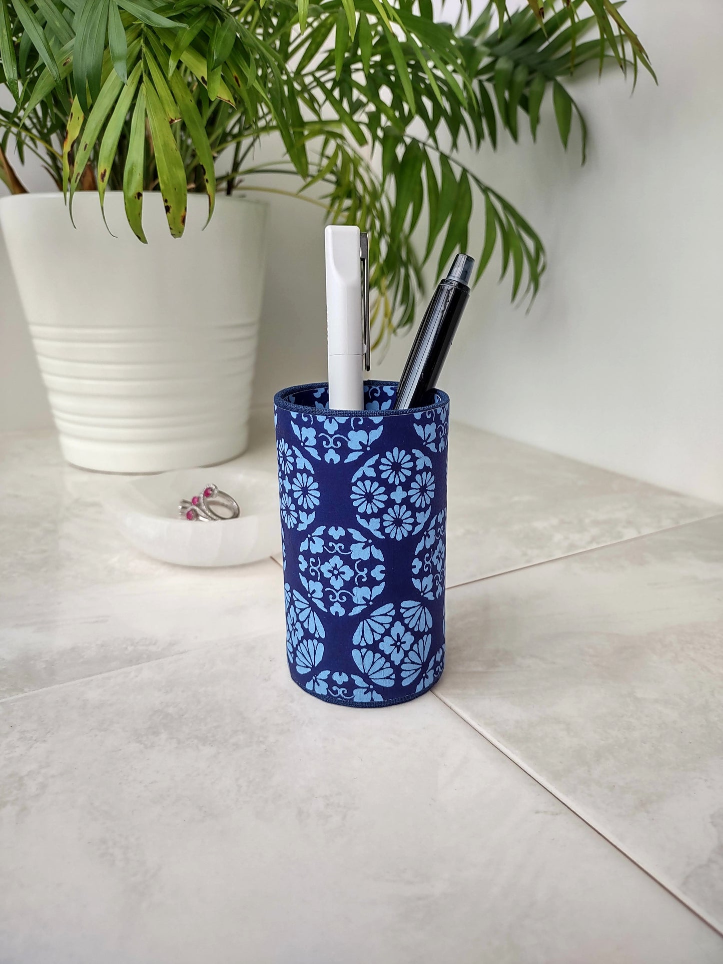 Blue Seals Pencil Cup