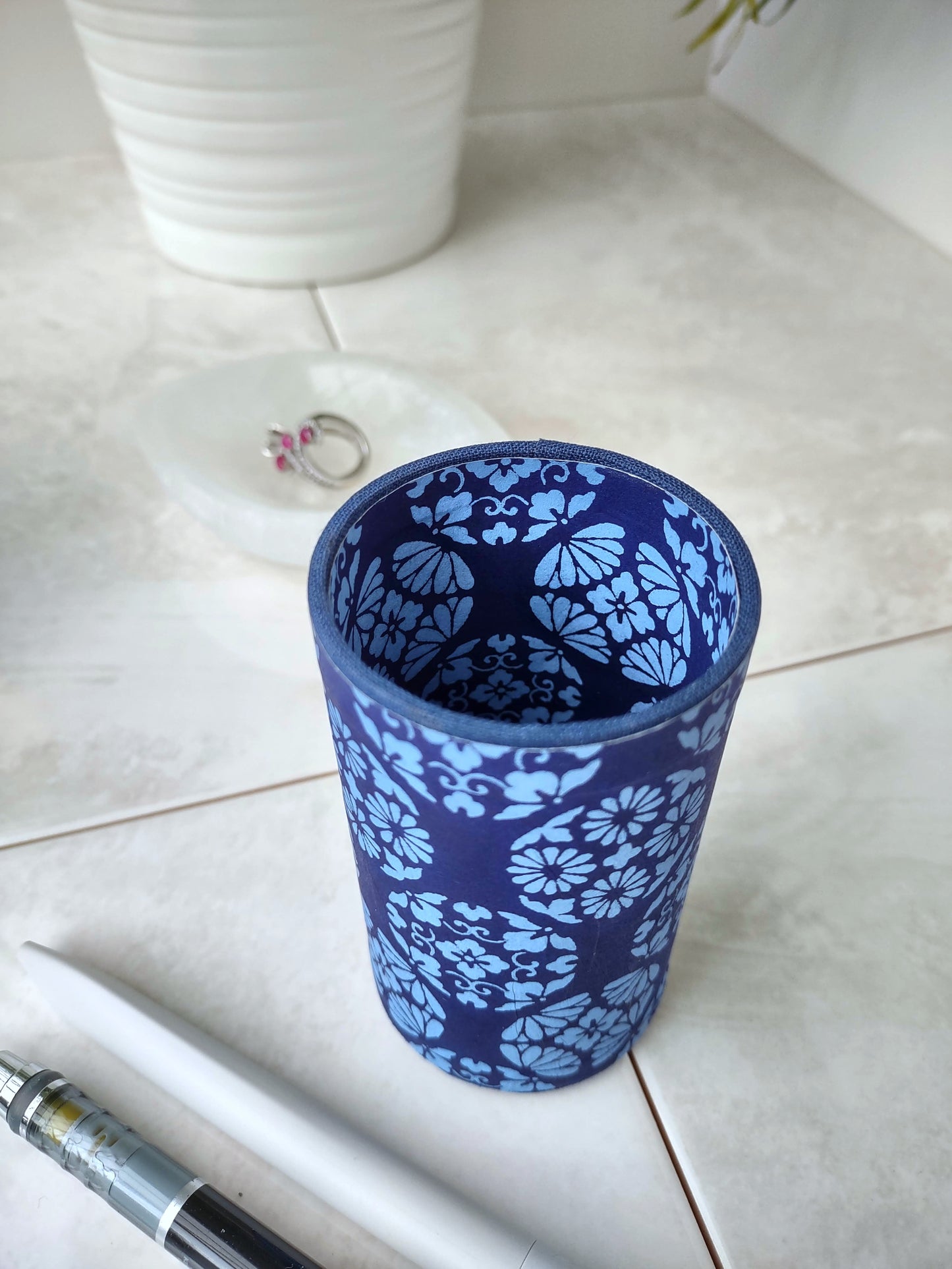 Blue Seals Pencil Cup