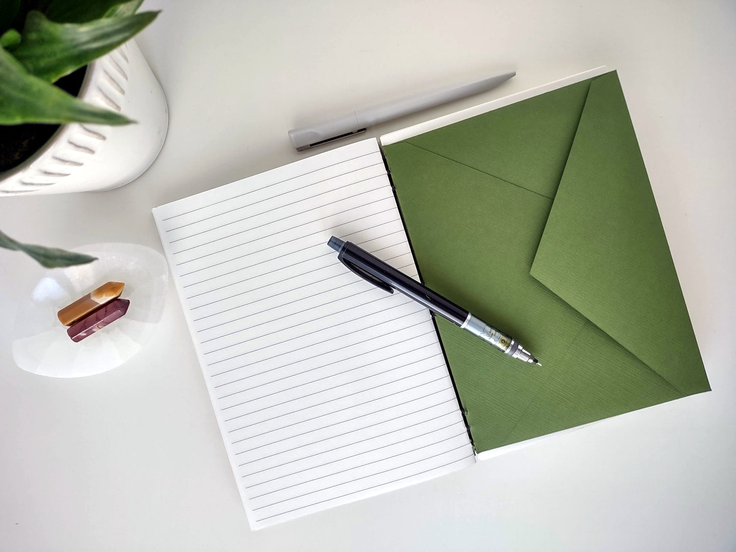 Natural Marble Envelope Book