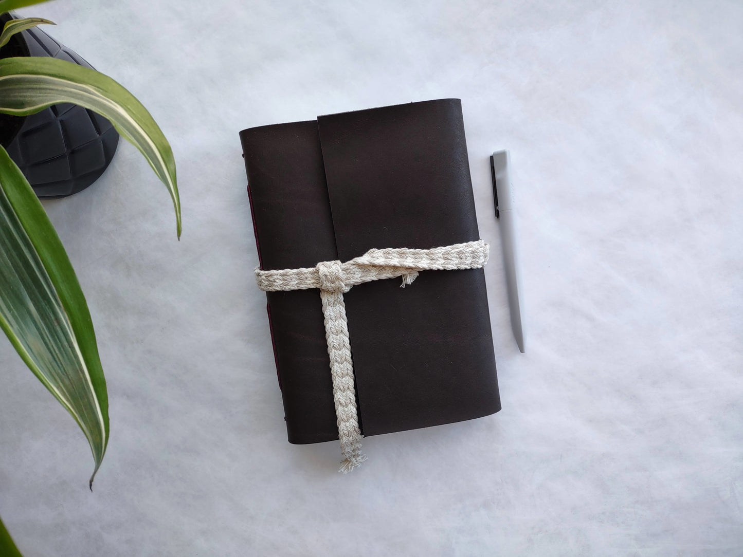 Frontier Brown Leather Notebook