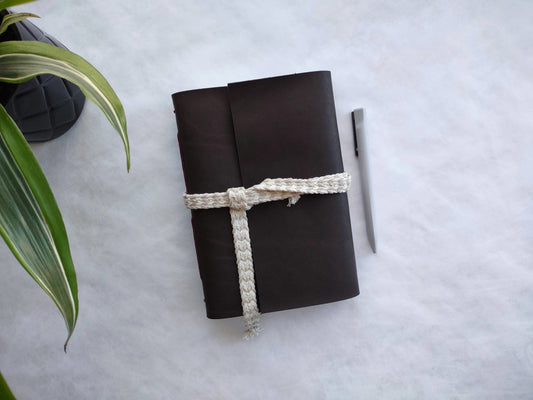Frontier Brown Leather Notebook