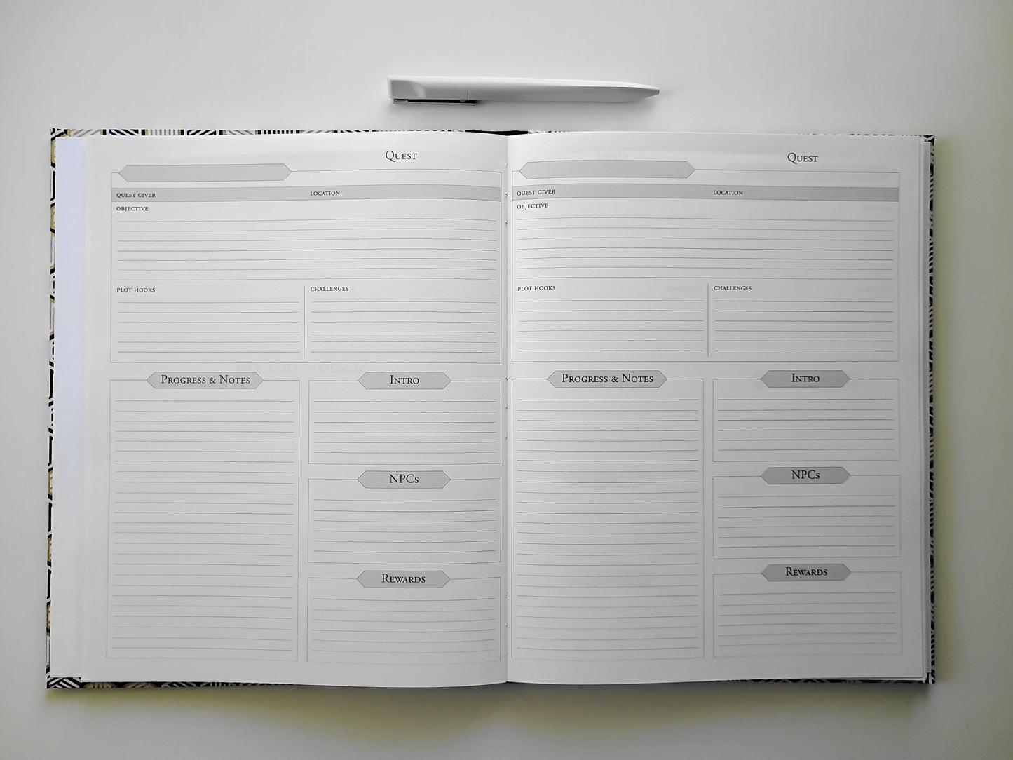 Custom Dungeon Master Campaign Journal - Choice of Binding
