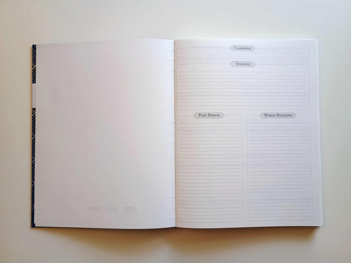 Custom Player Journal - Choice of Binding