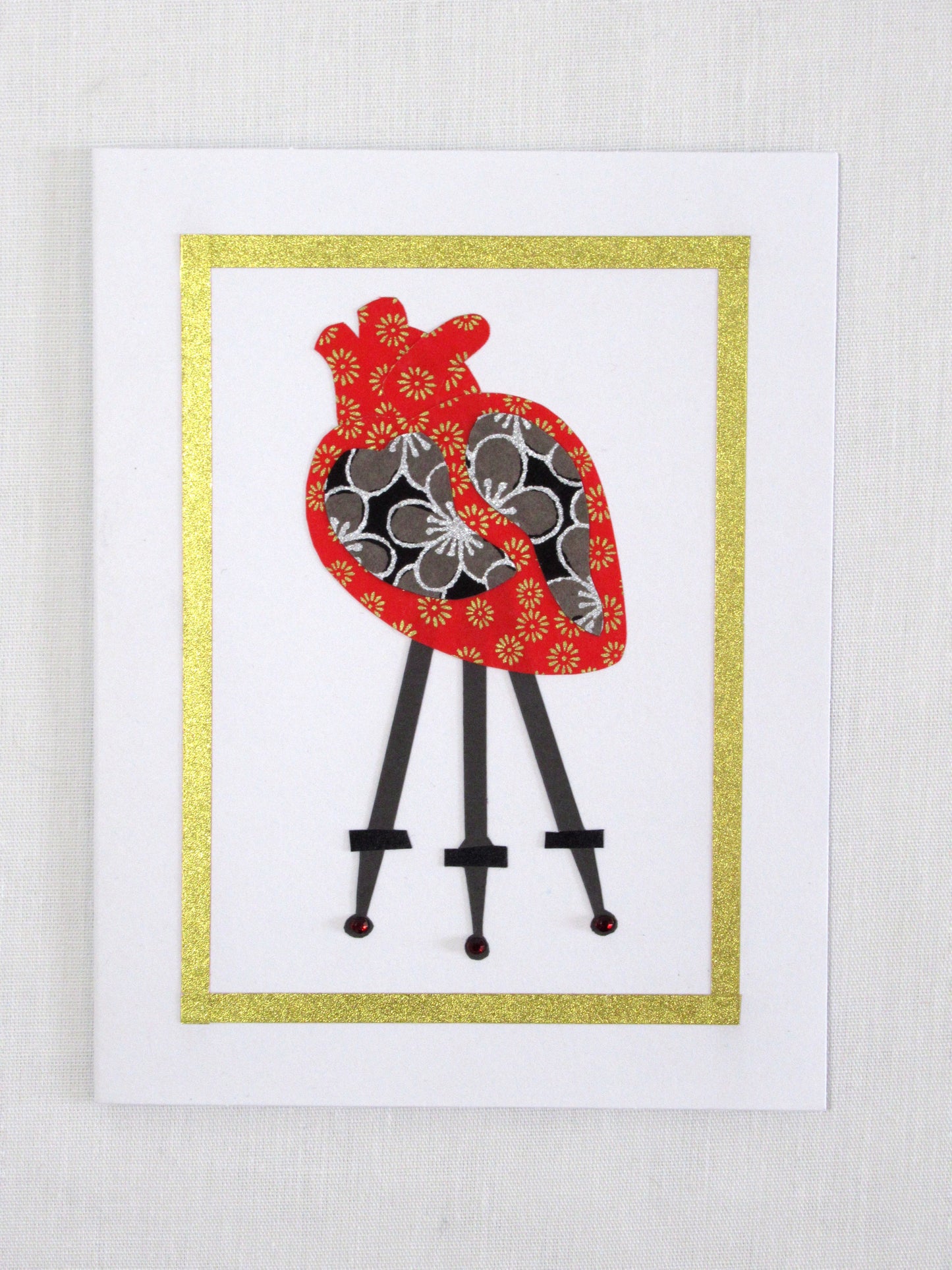 Three of Hearts (Hannibal) Card