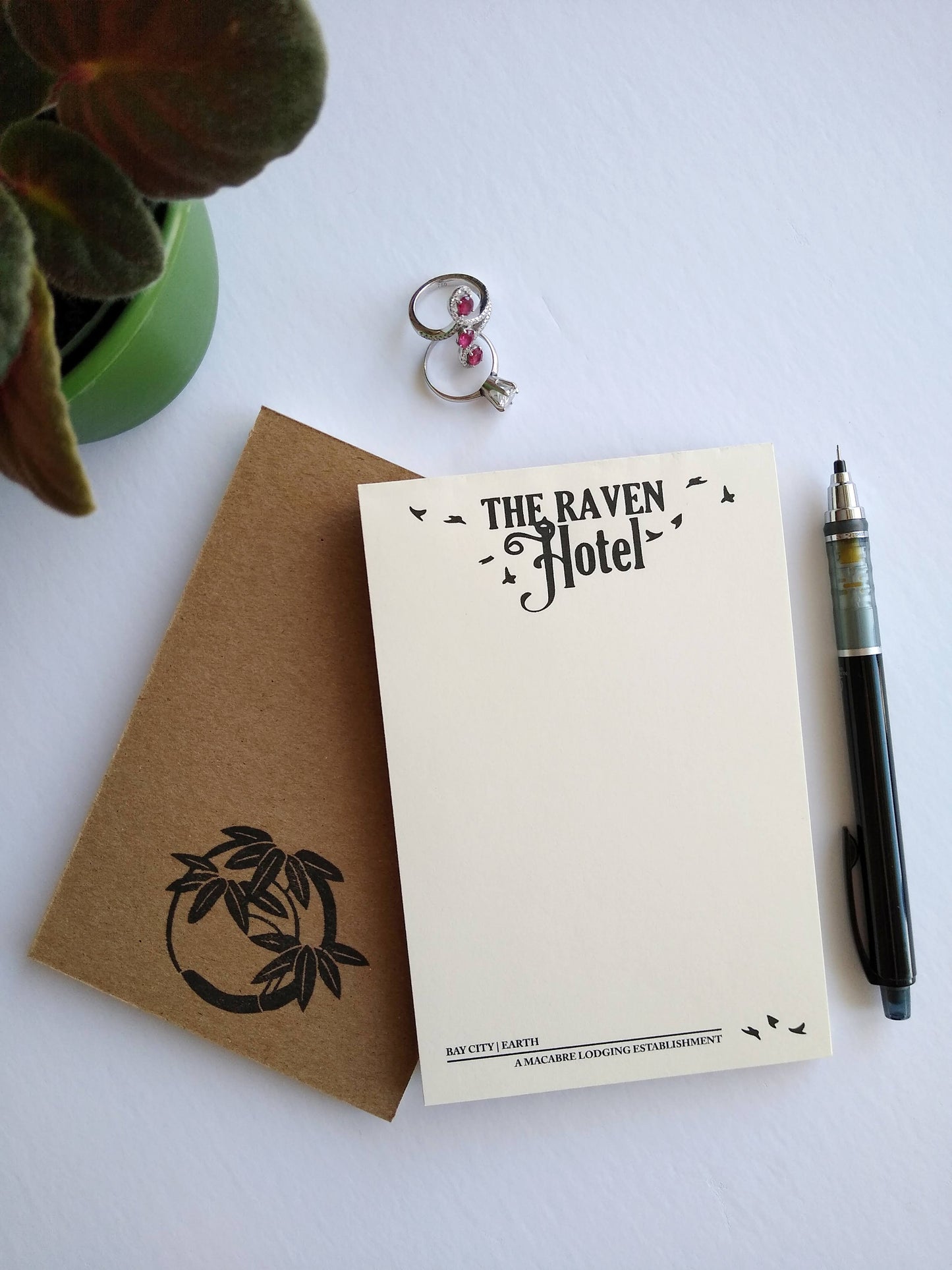 The Raven Hotel (Altered Carbon) Notepad