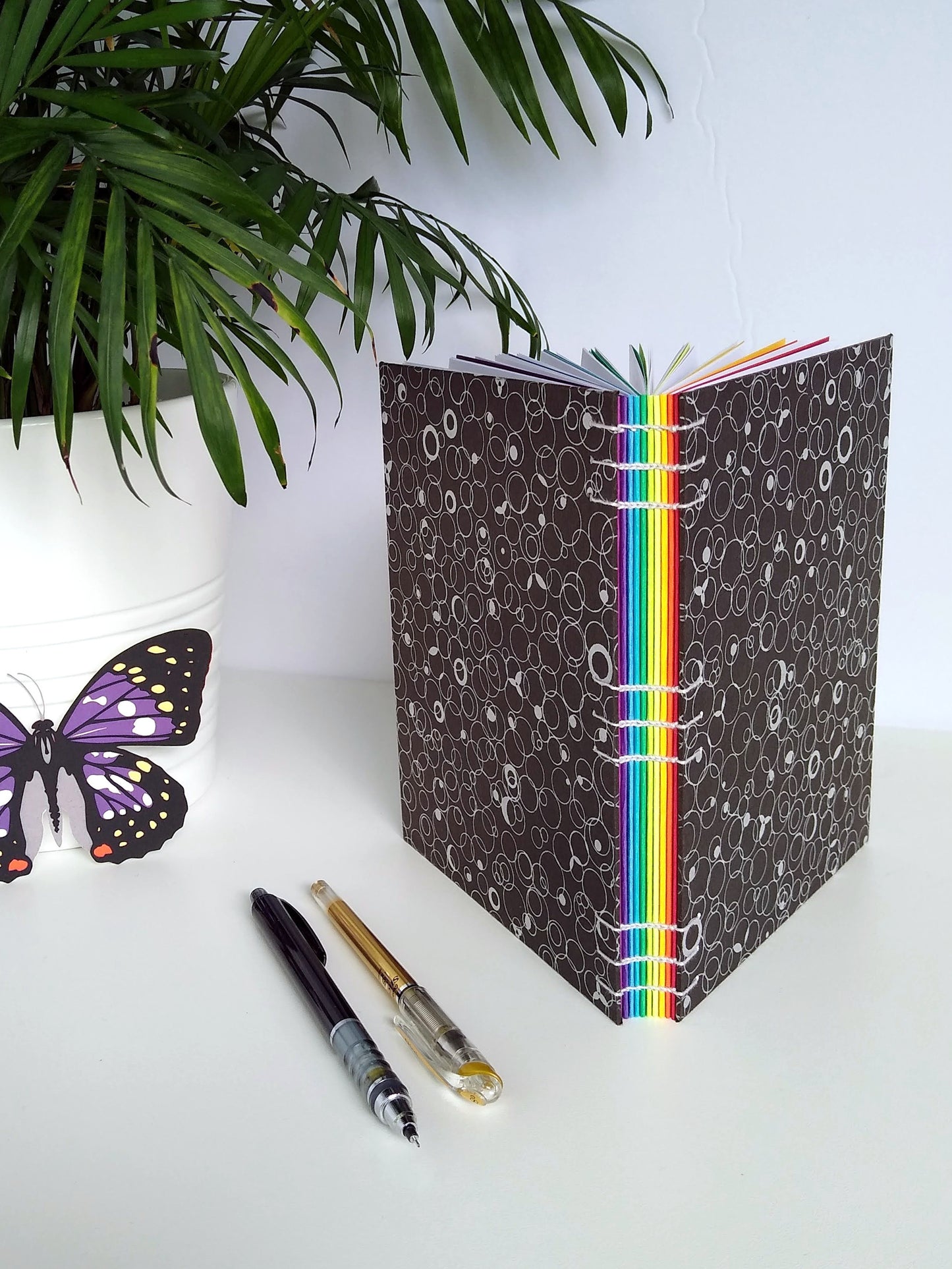 Rainbow Bubble Journal