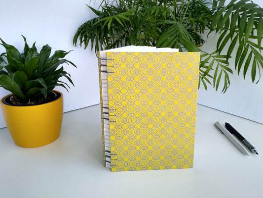 Yellow Ornamental Notebook