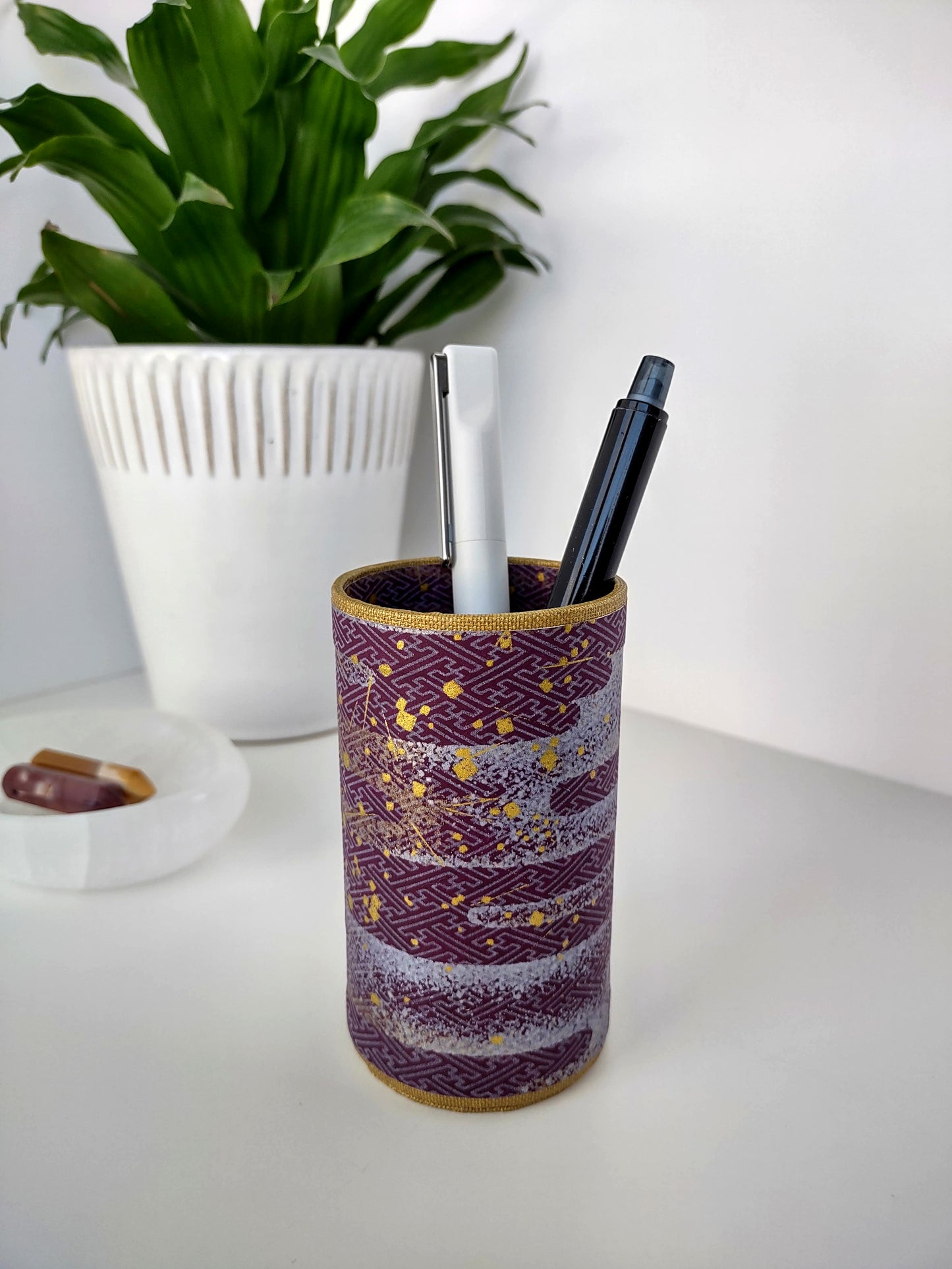 Purple Haze Pencil Cup
