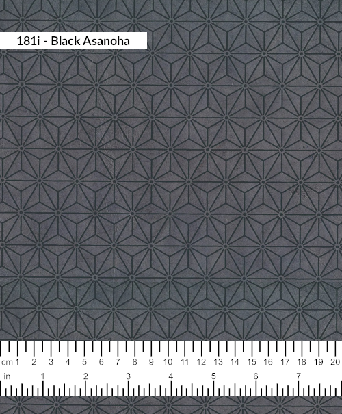 181i - Black Asanoha
