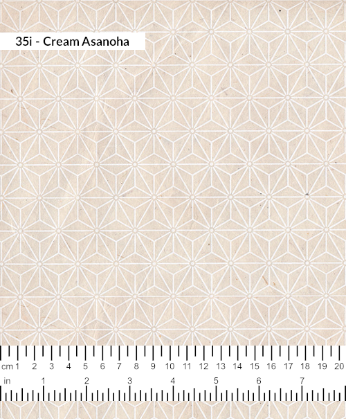 35i - Cream Asanoha