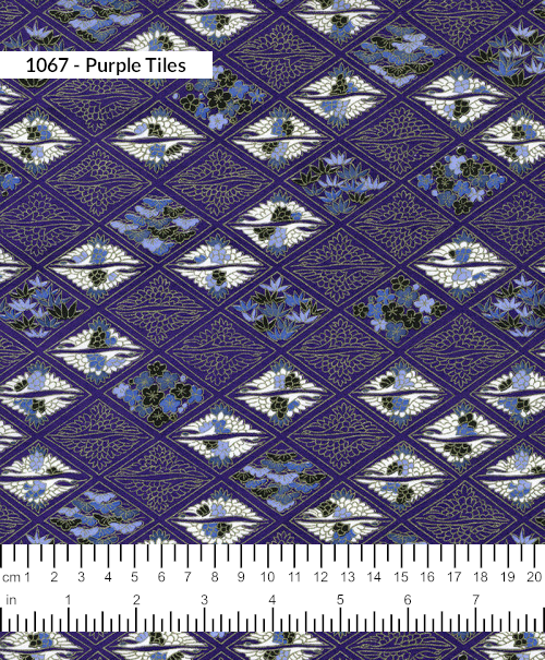 1067 - Purple Tiles