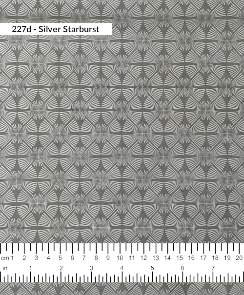 227d - Silver Starburst